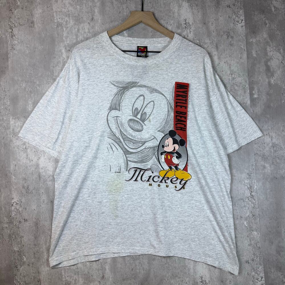 90s Mickey Mouse Disney Mrytle Beach Mens Tee X-L